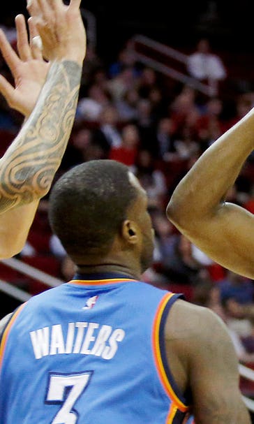 Harden breaks out of slump, Rockets top OKC for first win